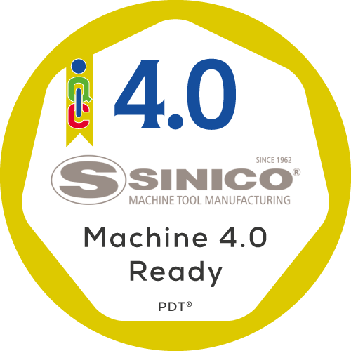 Certificato Machine 4.0 Ready rilasciato SINICO Machine Tool Manufacturing srl