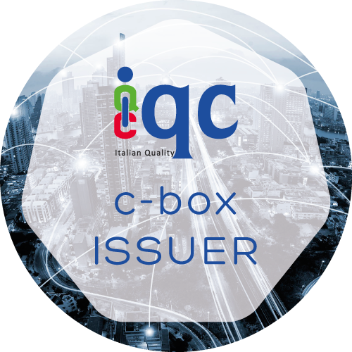 Certificato C-BOX Issuer rilasciato IQC Srl