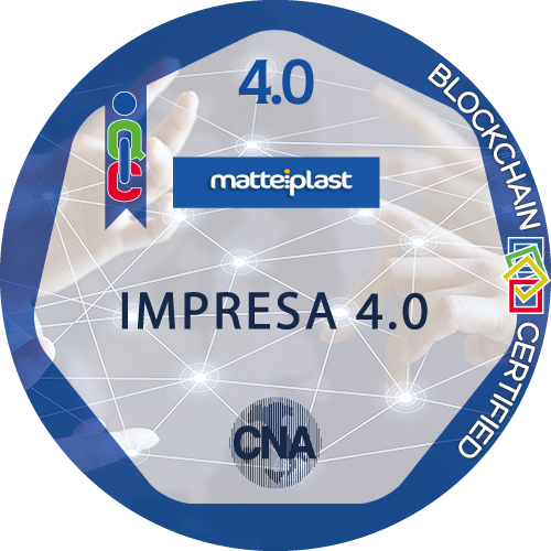 Certificato Impresa CNA 4.0 Ready rilasciato MATTEI PLAST S.r.l.