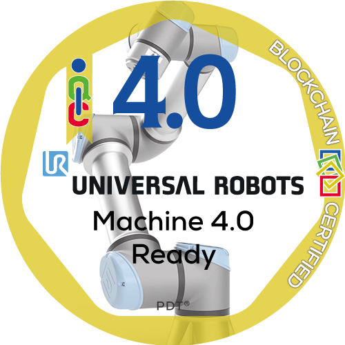 Certificato Machine 4.0 Ready rilasciato Universal Robots A/S
