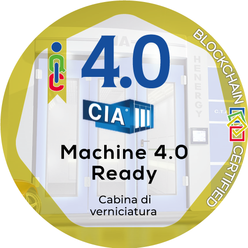 Certificato Machine 4.0 Ready rilasciato CIA S.r.l.