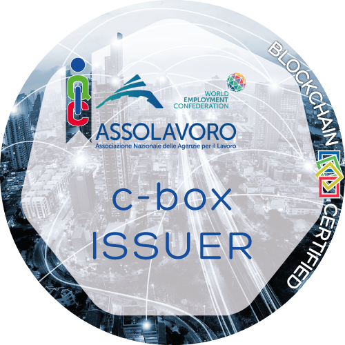 Certificato C-BOX Issuer rilasciato ASSOLAVORO