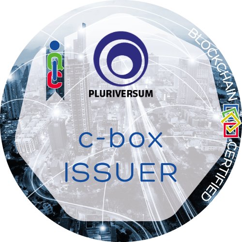 Certificato C-BOX Issuer rilasciato Pluriversum srl