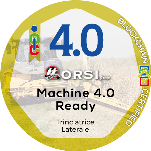 Certificato Machine 4.0 Ready rilasciato Orsi Group S.r.l.