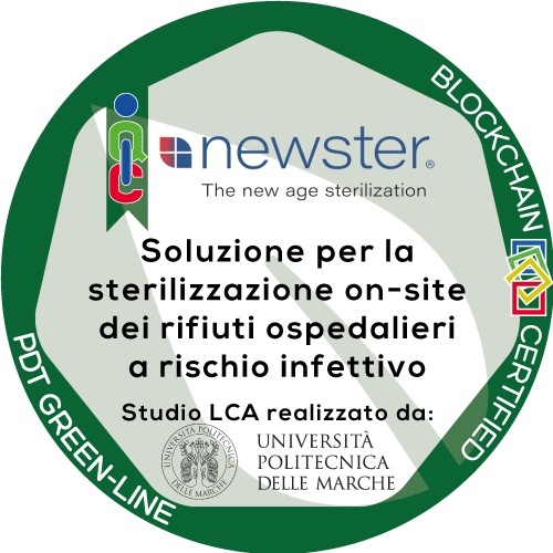 Certificato Life Cycle Assessment rilasciato Newster System S.r.l.