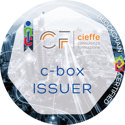 Certificato C-BOX Issuer rilasciato CiEffe s.r.l