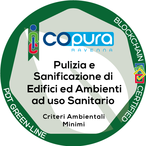 Certificato Criteri Ambientali Minimi - C.A.M. rilasciato Copura Soc. Coop