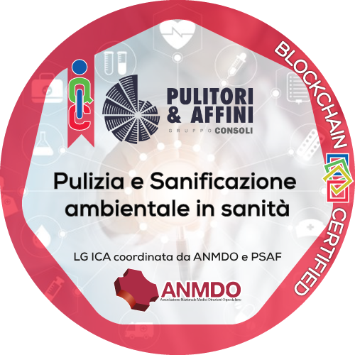 Certificato Pulizia e Sanificazione in ambiente di lavoro rilasciato Pulitori & Affini S.p.A.