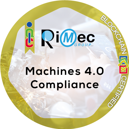 Certificato I4.0 Compliance rilasciato Rimec Group S.r.l