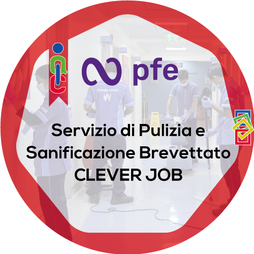 Certificato Pulizia e Sanificazione in ambiente di lavoro rilasciato PFE S.p.A.