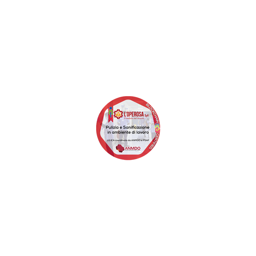 Pulizia e Sanificazione in ambiente di lavoro QRCODE